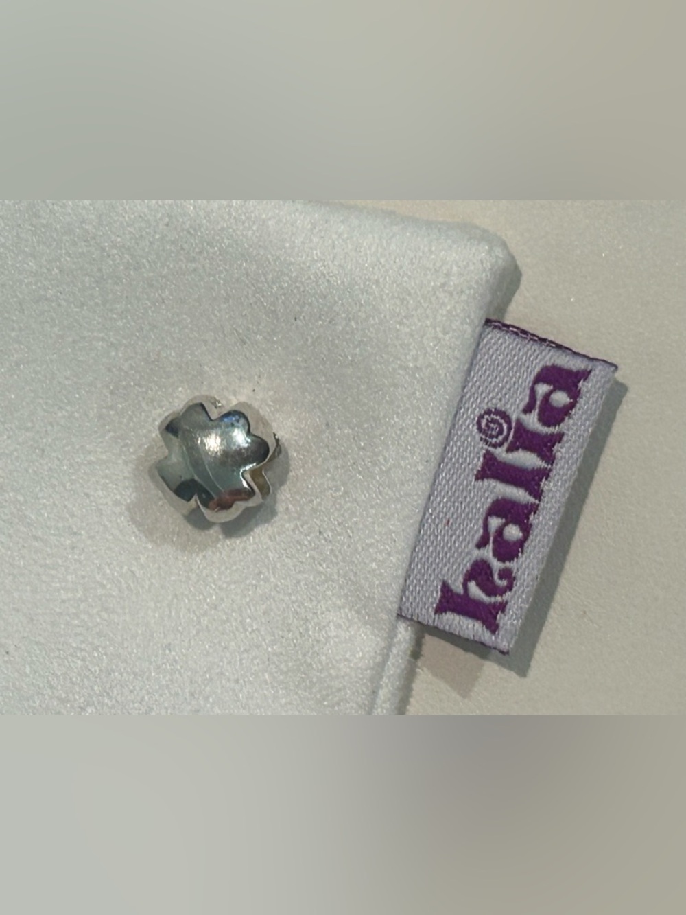 Pandora-style “Lucky Clover” - Sterling Silver